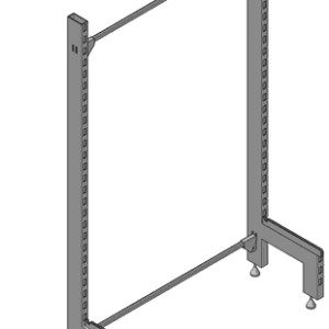 Steel bay joiner for shelving systems, perfect for joining bays in warehouses or garages. Durable and strong build.