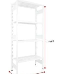 High-quality steel longspan beam for warehouse shelving systems, ideal for storage solutions in Australia.
