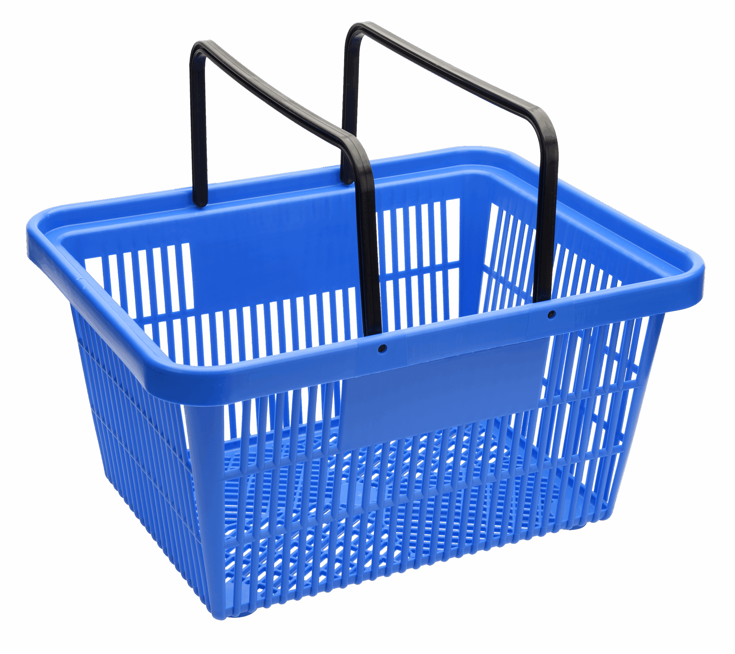 Large Shopping Basket Standard Design Blue