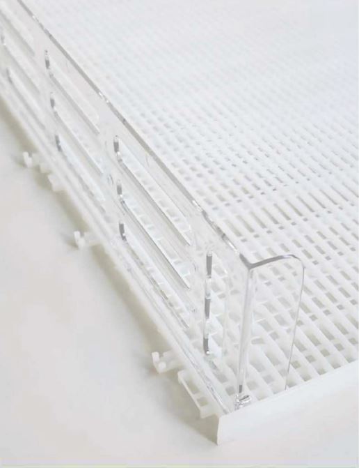 Left Wavflo Divider 90mm x 520mm