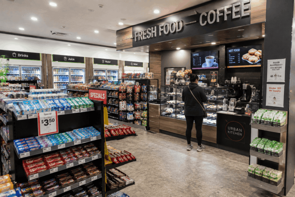Create a Dedicated Coffee and Food-to-Go Zone